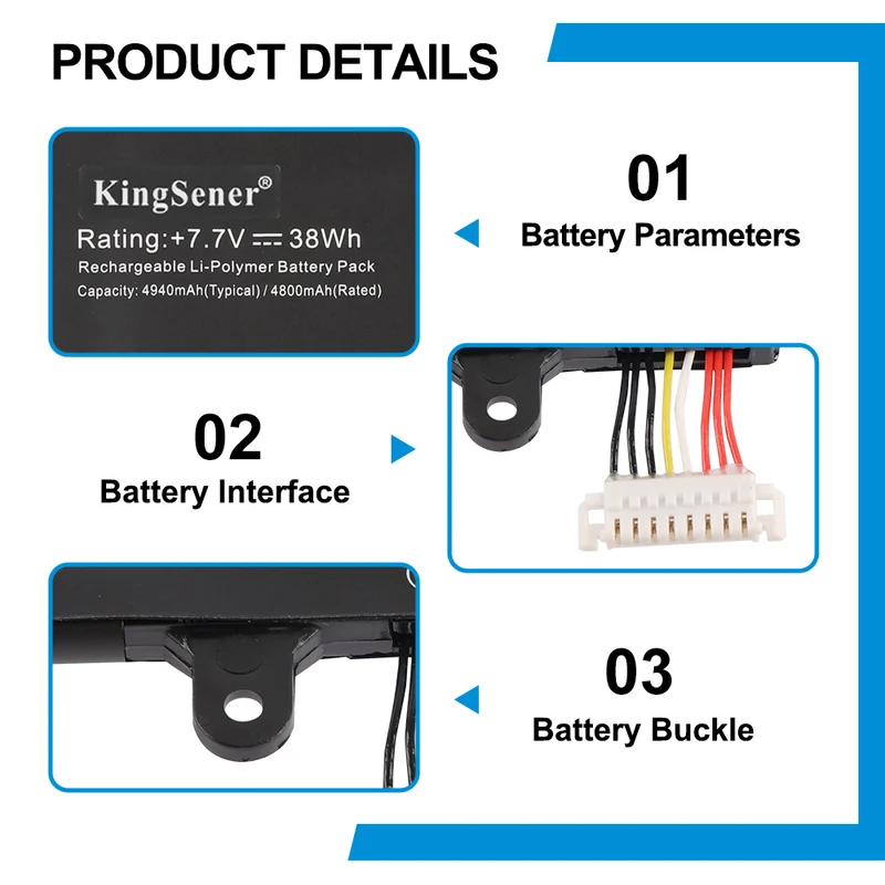 C21N1819 Laptop Battery for ASUS VivoBook 14 X420U A420UA F420UA Y406F Y406U
