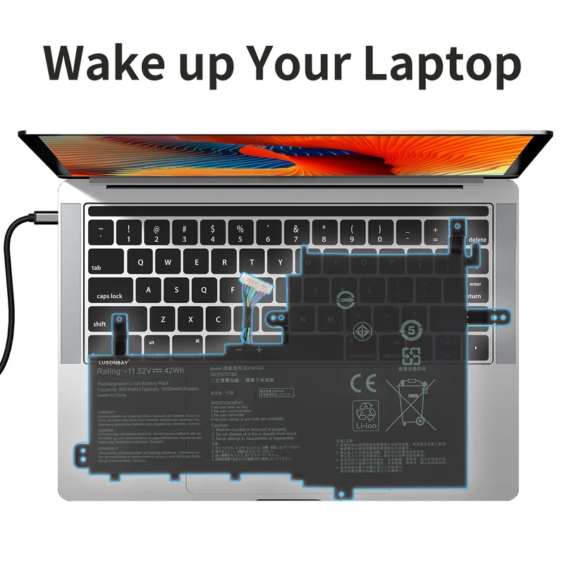 B31N1842 42WH Laptop Battery For Asus VivoBook F513EA F513EP LUSONBAY EU SHIP