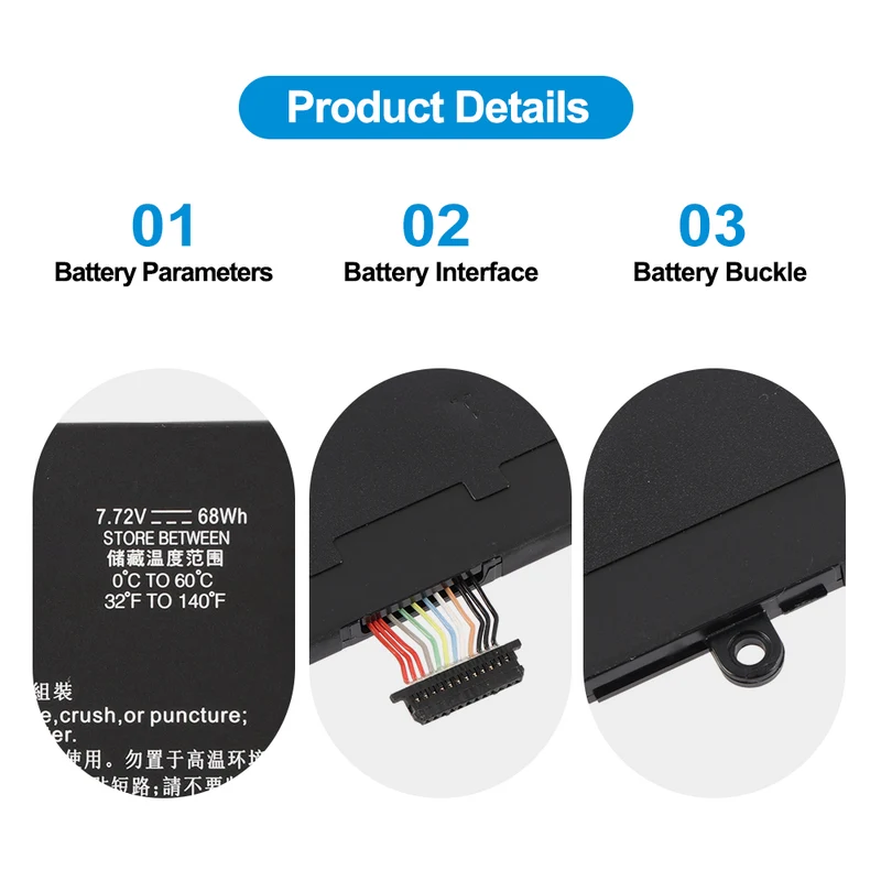 WE04XL Replacement Battery For HP Pavilion Plus 14-ew 14-ey Series