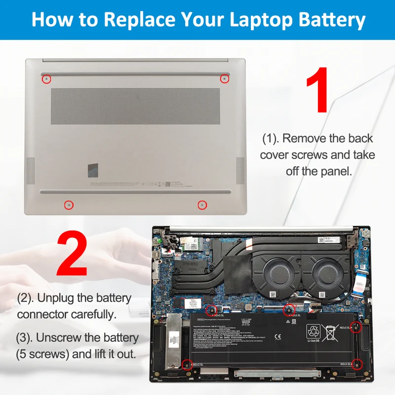 WE04XL Replacement Battery For HP Pavilion Plus 14-ew 14-ey Series