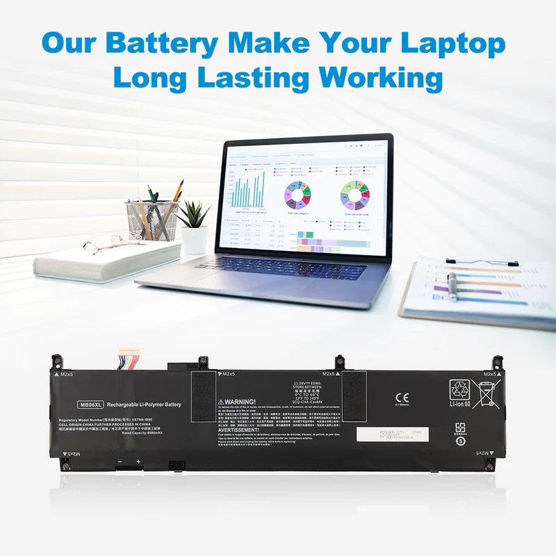 MB06XL Laptop battery For HP ZBook Studio G7 G8 Mobile Workstation Series Notebook L78553-005