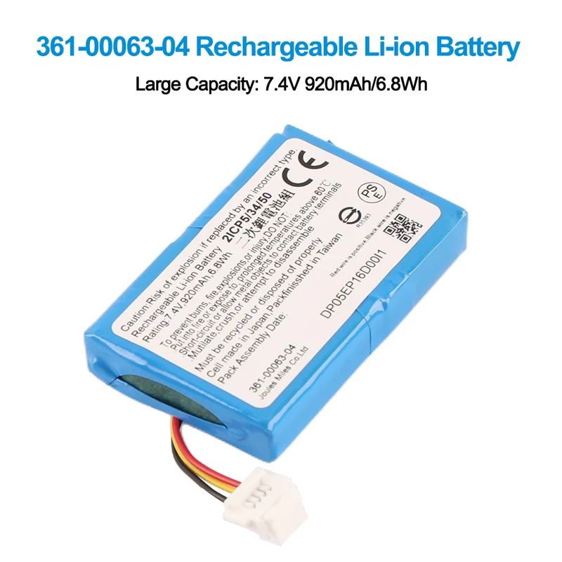 361-00063-04 Replacement Battery For BMW Navigator 5/6