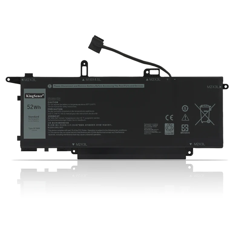 NF2MW Laptop Battery For Latitude 7400 2-In-1 7146W 0C76H7 0G8F6M
