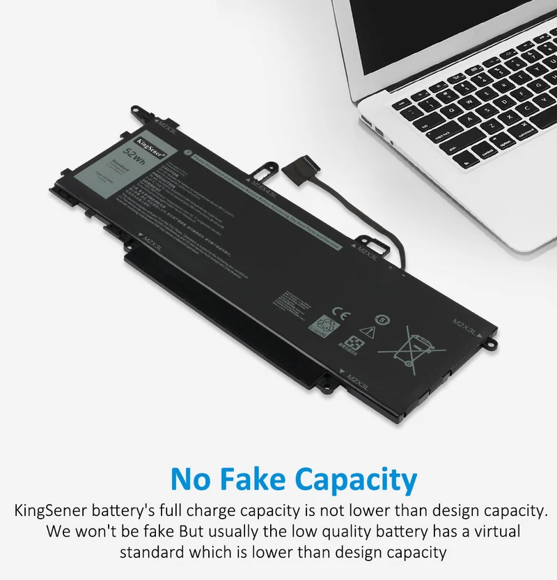 NF2MW Laptop Battery For Latitude 7400 2-In-1 7146W 0C76H7 0G8F6M