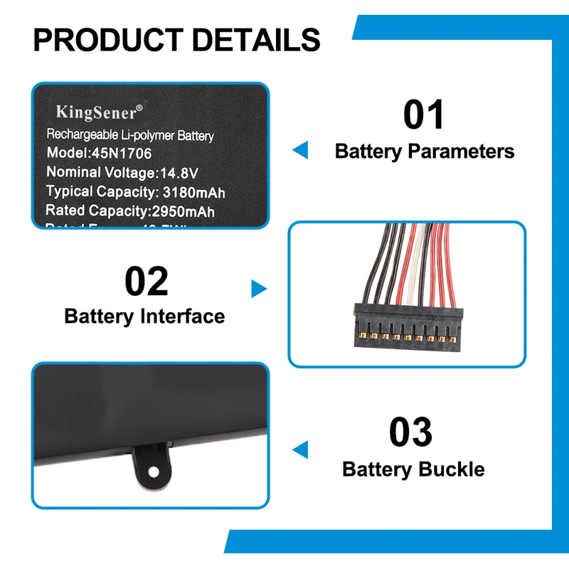45N1706 Laptop Battery For Lenovo ThinkPad 12.5" S1 Yoga Series 45N1705 45N1704 45N1707