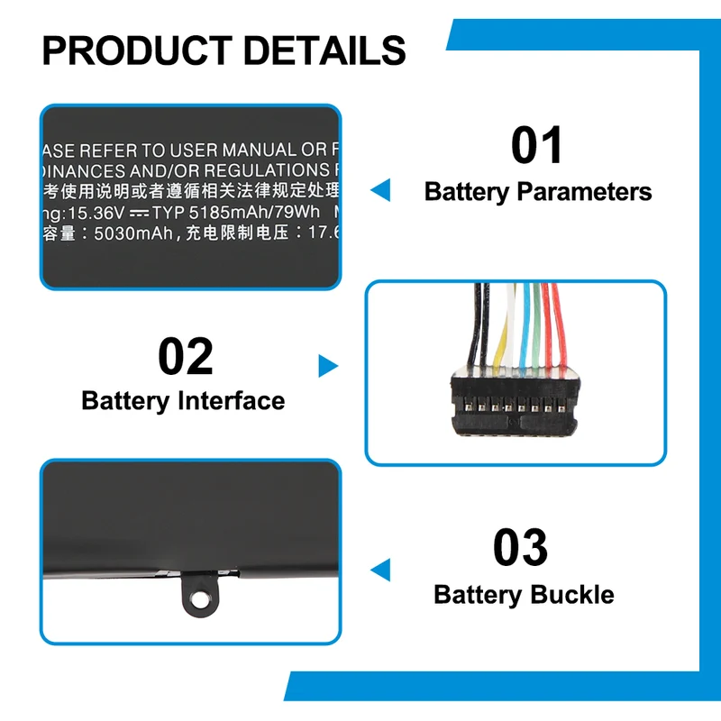 L17C4PB1 L17M4PB1 Laptop Battery For Lenovo Touch-15IKB V730-15 V730-15-IFI V730-15-ISE 720S-15IKB 81AC