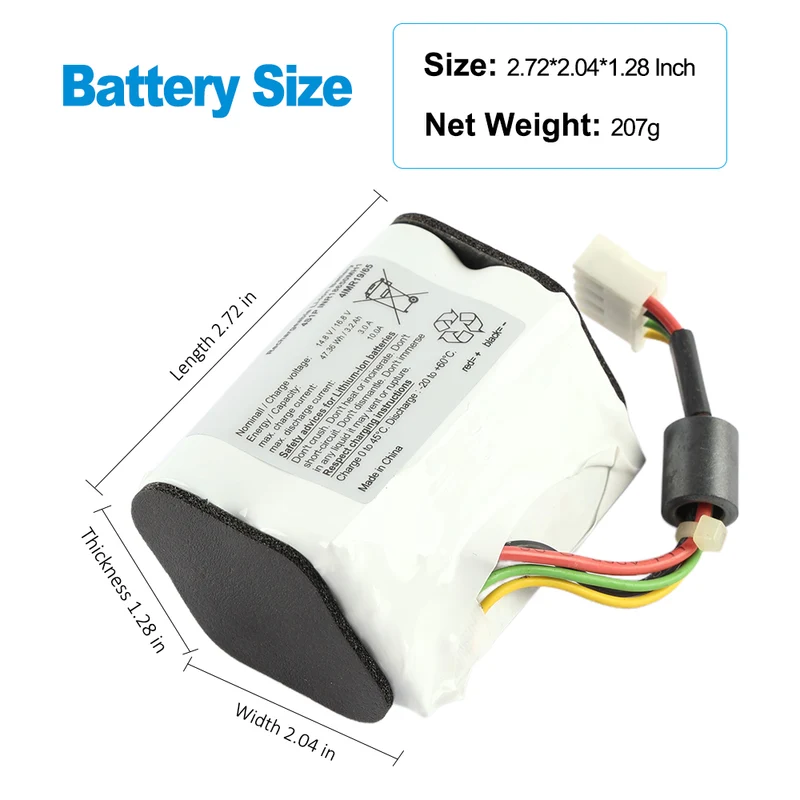 4S1P INR18650MH1 Rechargeable Li-lon Battery For RESEMED Stellar 100 150 Ventilator