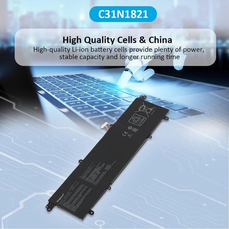 C31N1821 Battery for ASUS ZenBook S13 UX392 UX392FA UX392FN