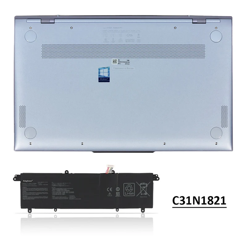 C31N1821 Battery for ASUS ZenBook S13 UX392 UX392FA UX392FN