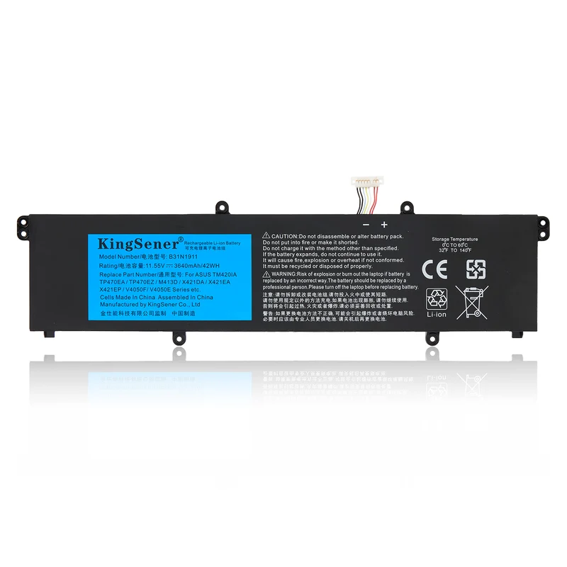 C31N1911 B31N1911 Battery for ASUS VivoBook Flip TP470EA TP470EZ X421DA