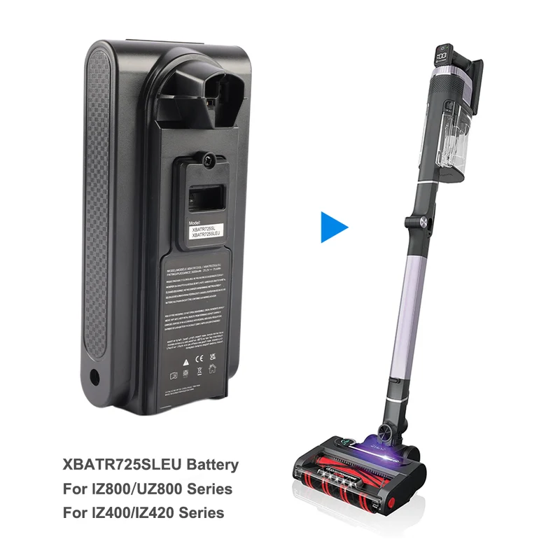 Replacement Battery for Shark Cordless XBATR725SLEU IZ862H Vacuum Cleaners
