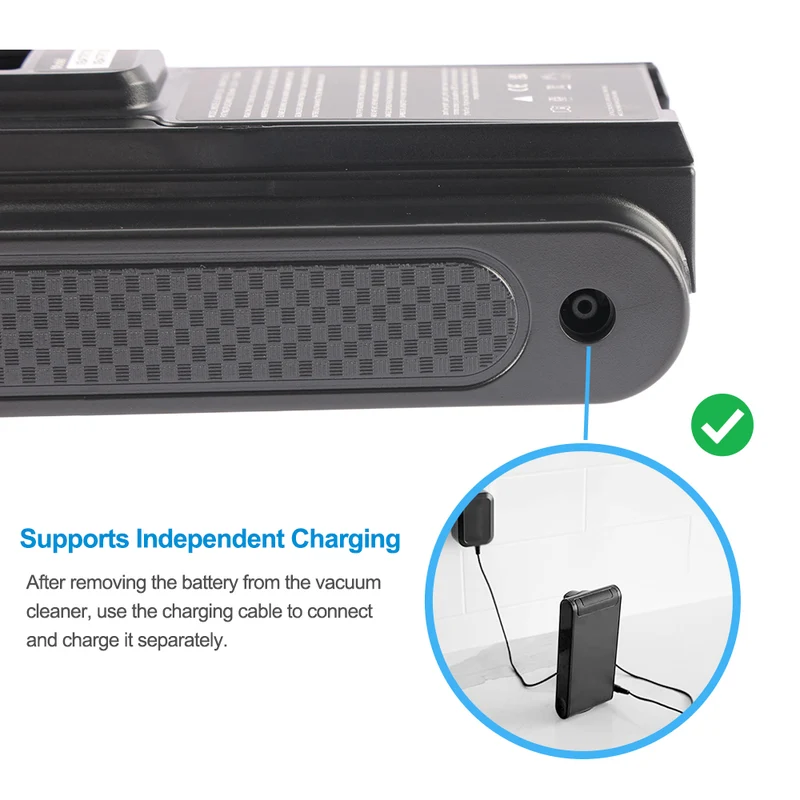 Replacement Battery for Shark Cordless XBATR725SLEU IZ862H Vacuum Cleaners