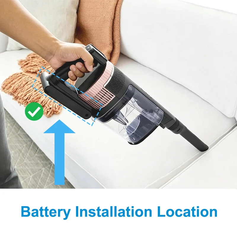 Replacement Battery for Shark Cordless XBATR725SLEU IZ862H Vacuum Cleaners