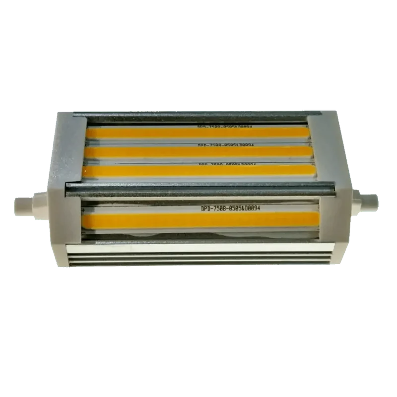 Lampe Led Cob R7s 30w 118mm blanc chaud