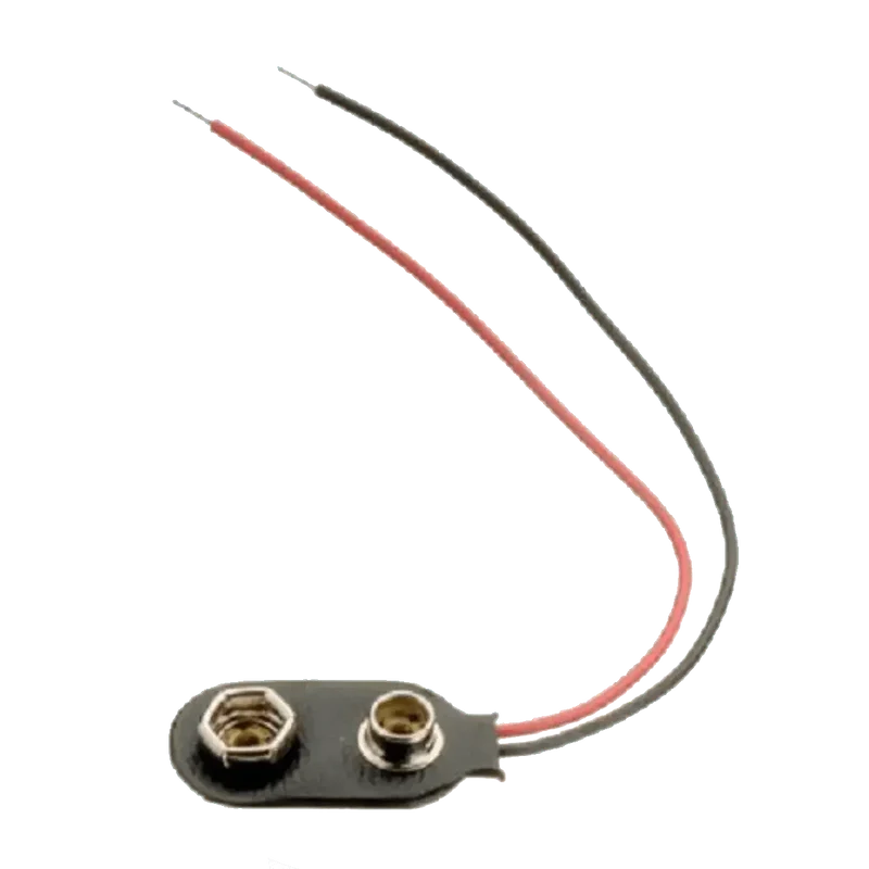 Support Piles 9v Sortie Fils