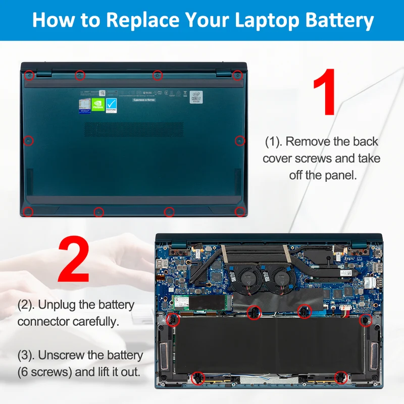 C41N1901 Battery for ASUS ZenBook Duo UX481 Series 70Wh