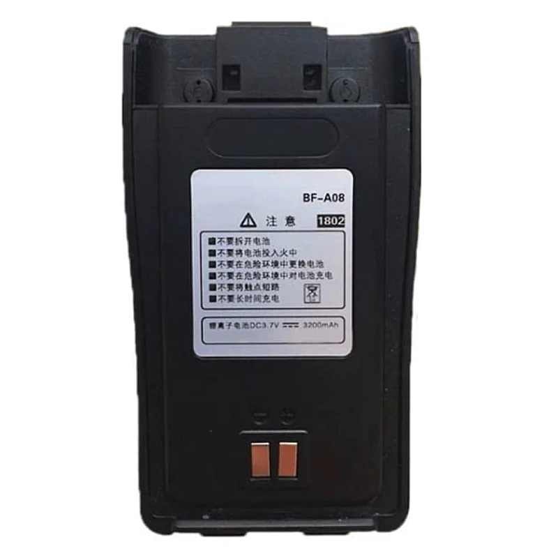 BF-A08 Replacement Battery For BFDX BF-318 BF-6100II BF-368+ BF-996S Radio