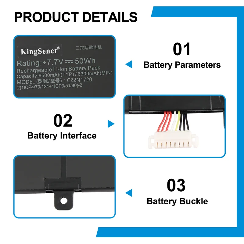C22N1720 Battery For Asus Zenbook S Ux391 Ux391u Ux391fa Ux391ua