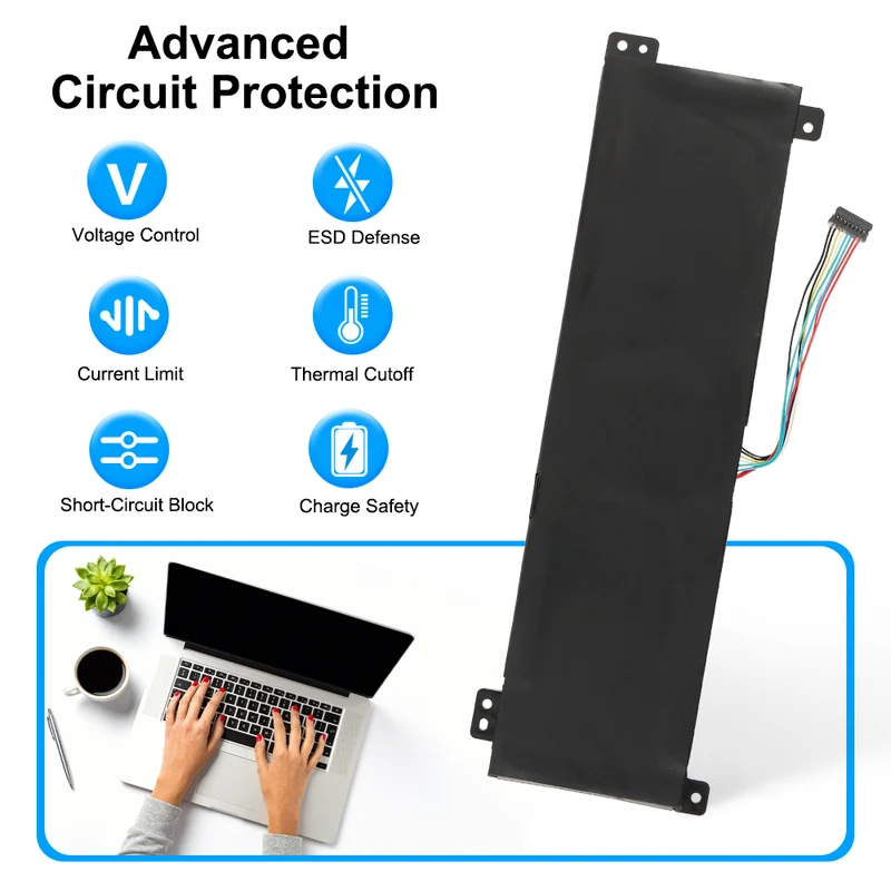 L17L2PB3 L17C2PB3 Laptop Battery For Lenovo 5B10P53995 5B10W67318 5B10P54000 5B10P53999 5B10W67362