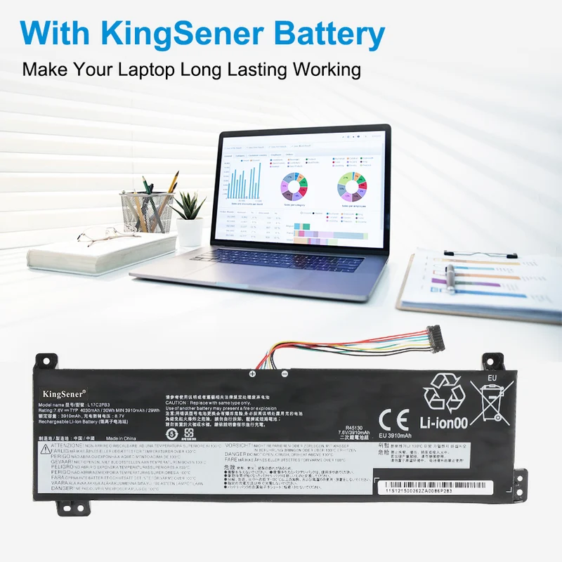 L17L2PB3 L17C2PB3 Laptop Battery For Lenovo 5B10P53995 5B10W67318 5B10P54000 5B10P53999 5B10W67362
