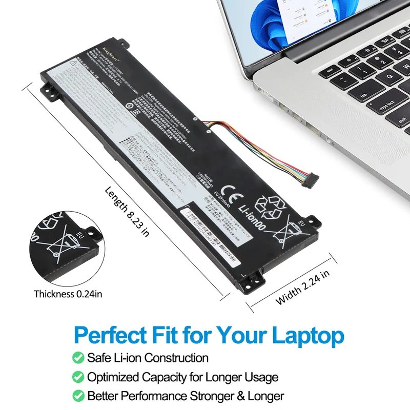L17L2PB3 L17C2PB3 Laptop Battery For Lenovo 5B10P53995 5B10W67318 5B10P54000 5B10P53999 5B10W67362
