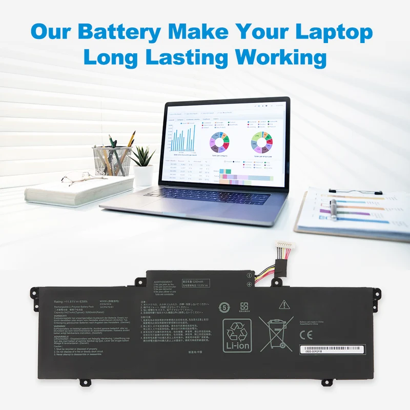 C31N1914 Battery for Asus ZenBook 13 UX425UG 14 UX435EA