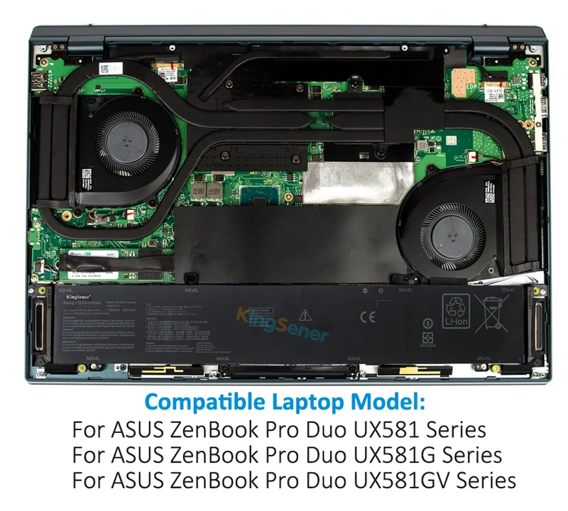 ASUS ZenBook Pro Duo UX581 (C42N1846-1 71Wh)