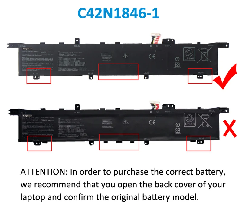 ASUS ZenBook Pro Duo UX581 (C42N1846-1 71Wh)