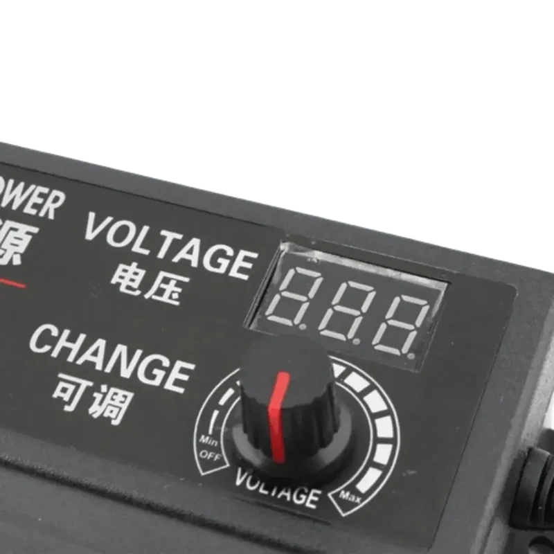 Alimentation Réglable AC/DC 3 à 12V 5A – Adaptateur Secteur 230V Universel