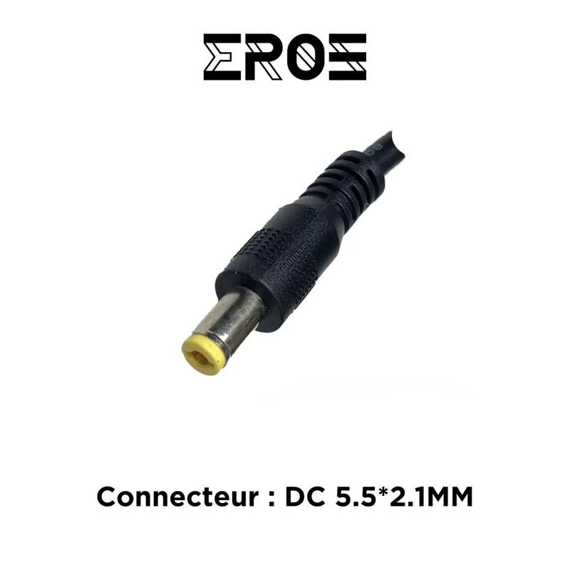 Chargeur Standard de Trottinette Électrique pour Batterie 33V (Connecteur DC 5.5*2.1mm)