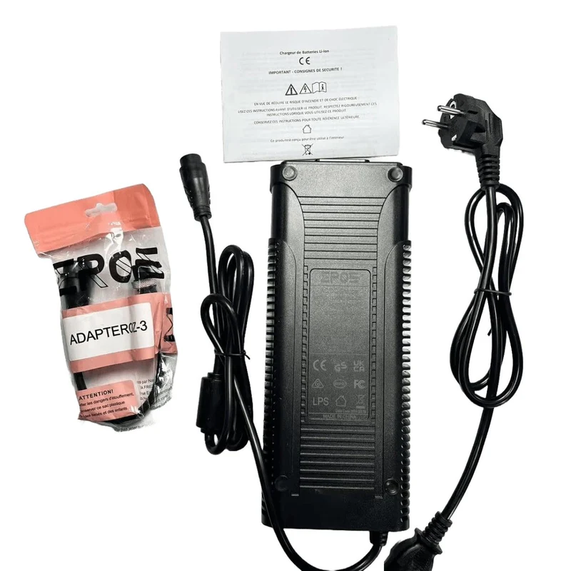 Chargeur Rapide Universel de Trottinette Électrique pour Batterie 84V