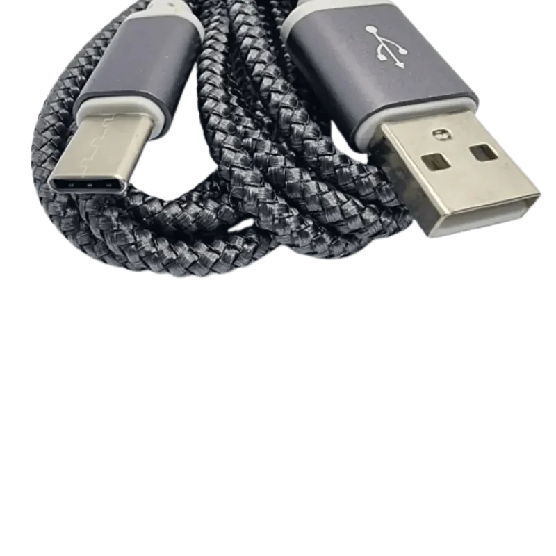 Câble USB-A de 1m de Chargement avec Fiche USB-C Longue