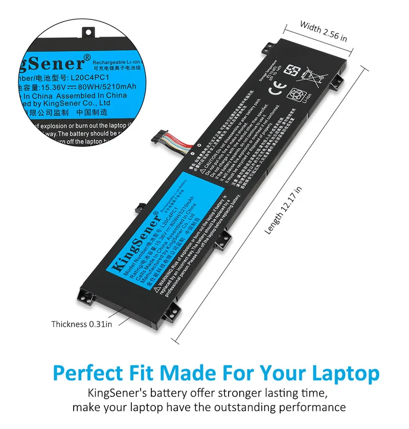 L20C4PC1 Laptop Battery For Lenovo Legion 5 Pro-16ITH6H Pro-16ITH6