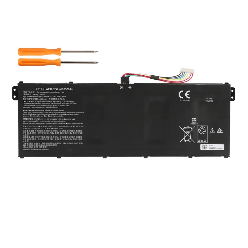 AP18C7M Laptop Batteries For Acer ConceptD 3 CN315-72 SF313-52