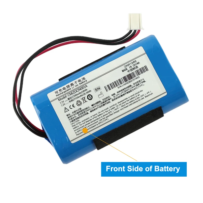 CMLI1X2N001A Replacement Battery For Comen ME660A Infusion pump