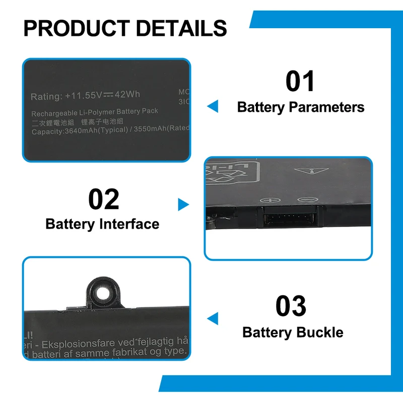 Battery C31n2201 3icp5/70/81 42Wh For Asus Vivobook Go 15 E1504fa E1504ga Series