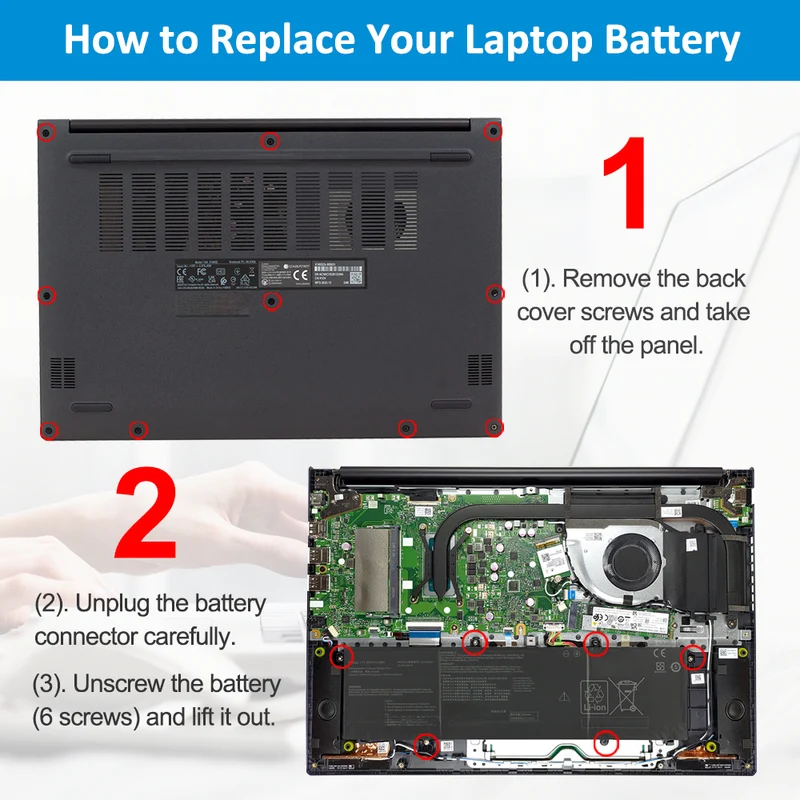 Battery C31n2201 3icp5/70/81 42Wh For Asus Vivobook Go 15 E1504fa E1504ga Series