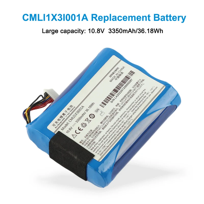 Replacement For COMEN CMLI1X3I001A 3350mAh Medical Battery