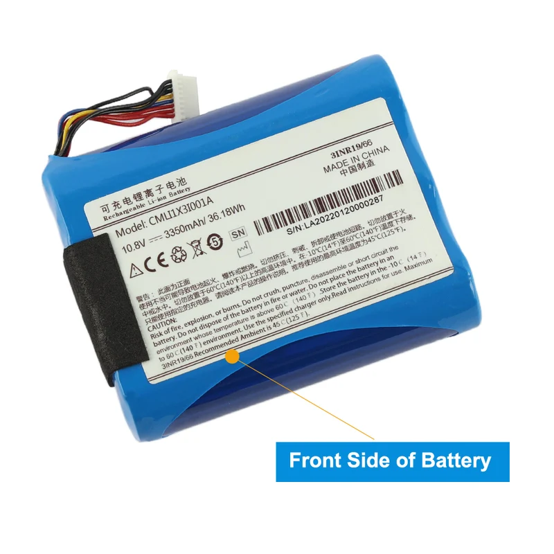 Replacement For COMEN CMLI1X3I001A 3350mAh Medical Battery