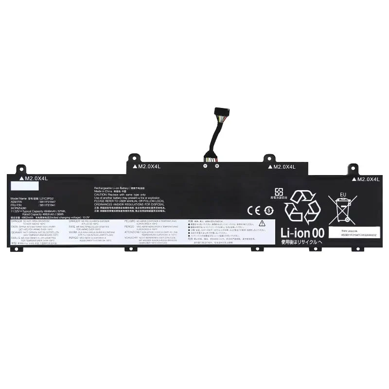 SB11F21945 5B11F21946 Battery For Lenovo Thinkpad L14 3rd Gen 2022 Series