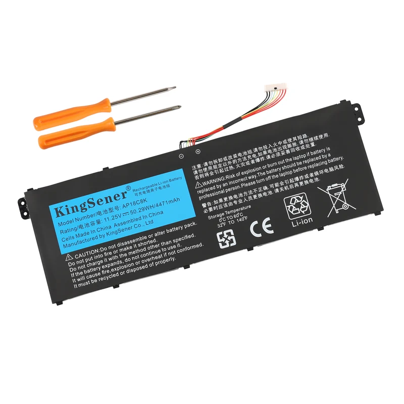 AP18C8K Laptop Battery for Acer Aspire 3 SF314-52 SF314-54N Aspire 5 A514 A514-52 | EU Stock
