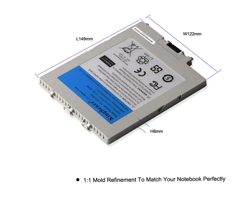 FZ-VZSU84U FZ-VZSU84R Replacement Battery for Panasonic Toughbook FZ-G1 Tablet — 10.8V 45Wh