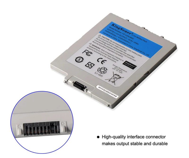 FZ-VZSU84U FZ-VZSU84R Replacement Battery for Panasonic Toughbook FZ-G1 Tablet — 10.8V 45Wh