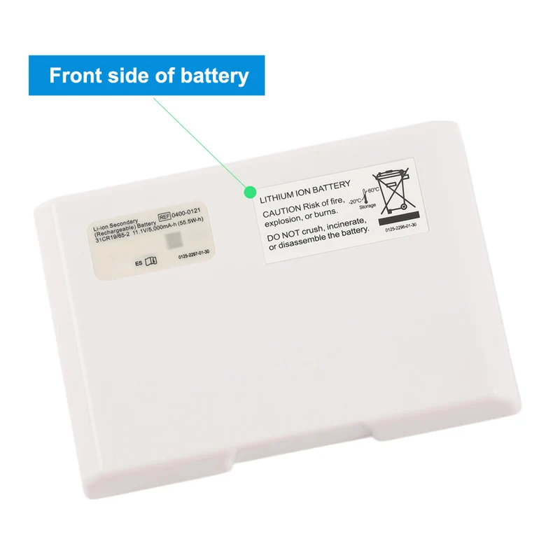 0400-0066 Replacement Battery for Verathon BVI 9400 Bladderscan 5200 mAh