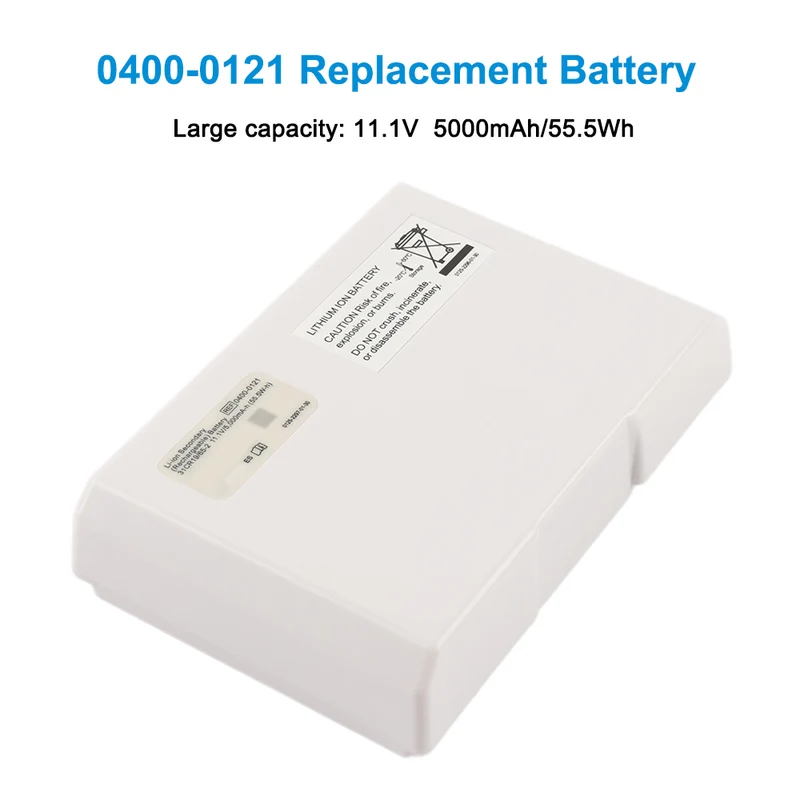 0400-0066 Replacement Battery for Verathon BVI 9400 Bladderscan 5200 mAh