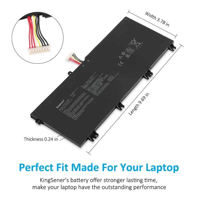 B41N1711 Laptop Battery For Asus Strix GL703VD GL703VM GL503VM FX705DT FX705DY FX705GM FX705GE FX705GD Series
