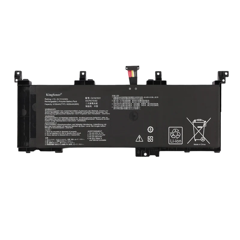 C41N1531 Battery For Asus Gl502vs-1a Gl502vy-ds71 Rog Gl502vs