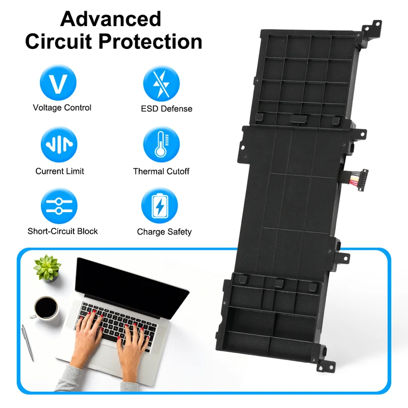 C41N1531 Battery For Asus Gl502vs-1a Gl502vy-ds71 Rog Gl502vs