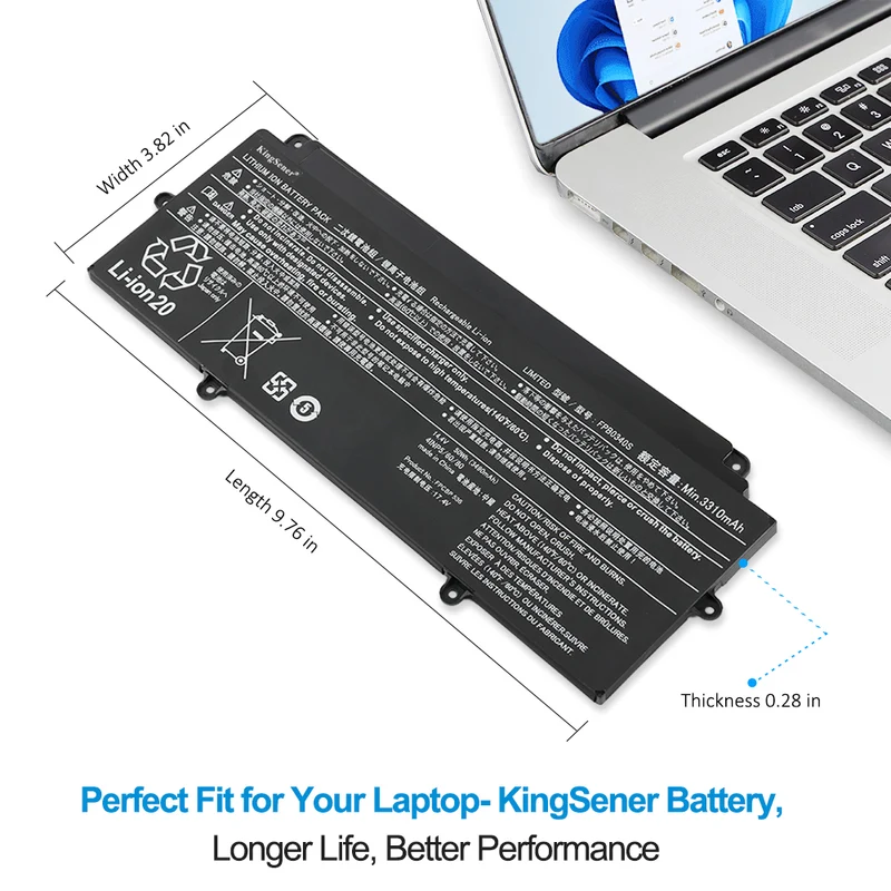 FPCBP536 FPB0340S Laptop Battery For Fujitsu LifeBook U937 U938 U939 U939X CP737634-01