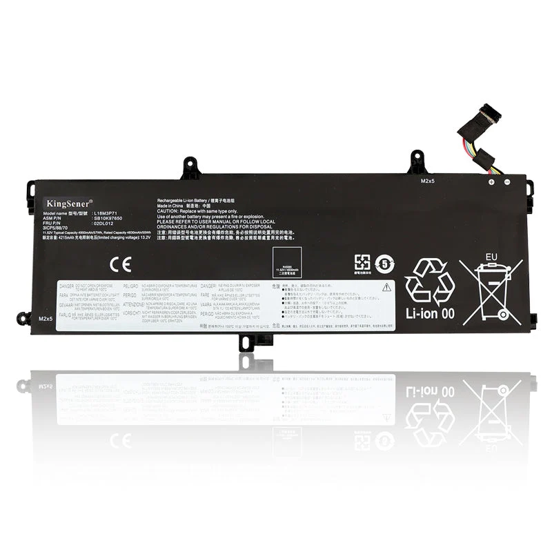 L18M3P71 Battery for Lenovo ThinkPad T590 P53S T15 P15s Gen 1 2 — 11.52V 57Wh